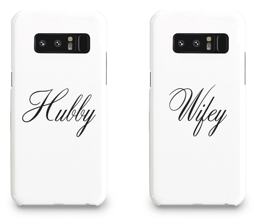 Hubby and Wifey - Couple Matching Phone Cases