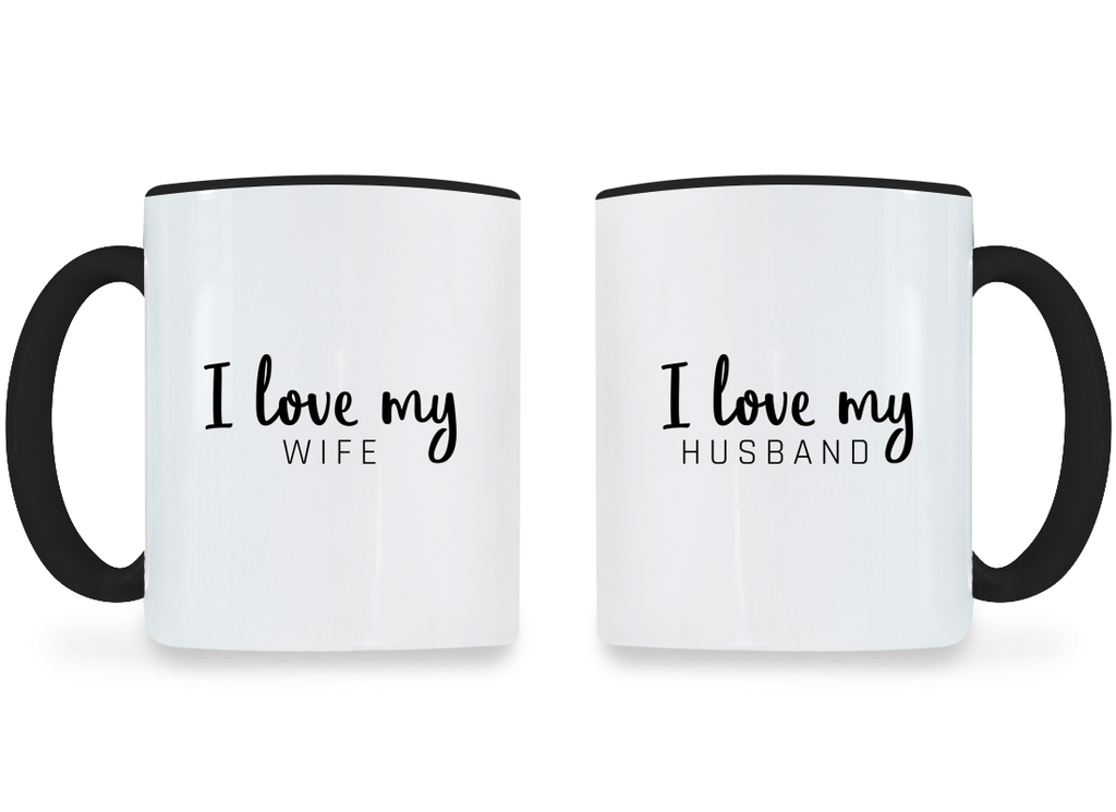 Wife and husband deals mugs