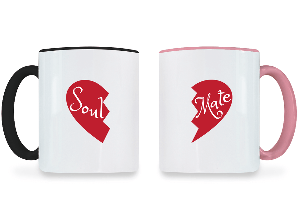 Soul and Mate - Couple Coffee Mugs