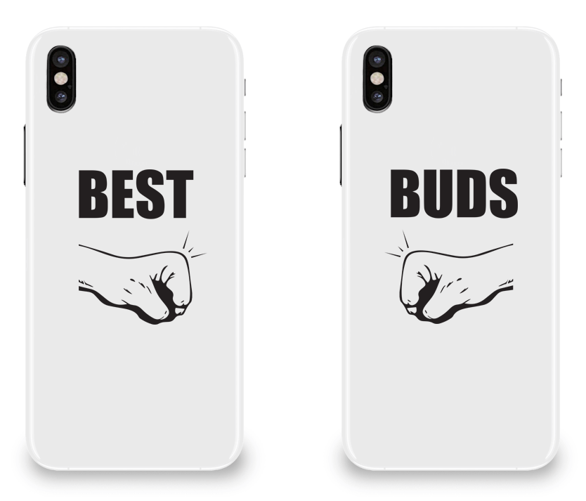 Best Buds Best Friend - BFF Matching iPhone X Cases