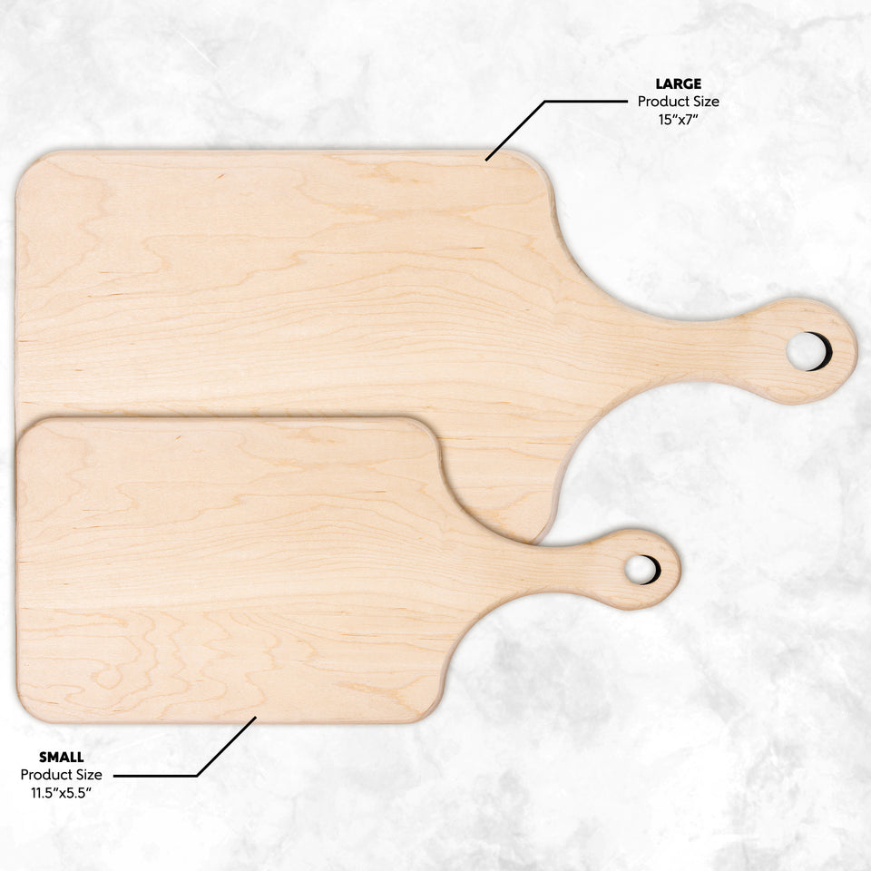 Paddle Cutting Board