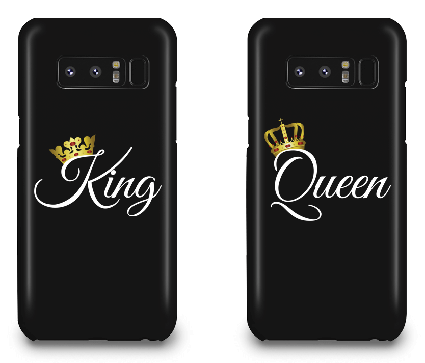 King and Queen - Couple Matching Phone Cases