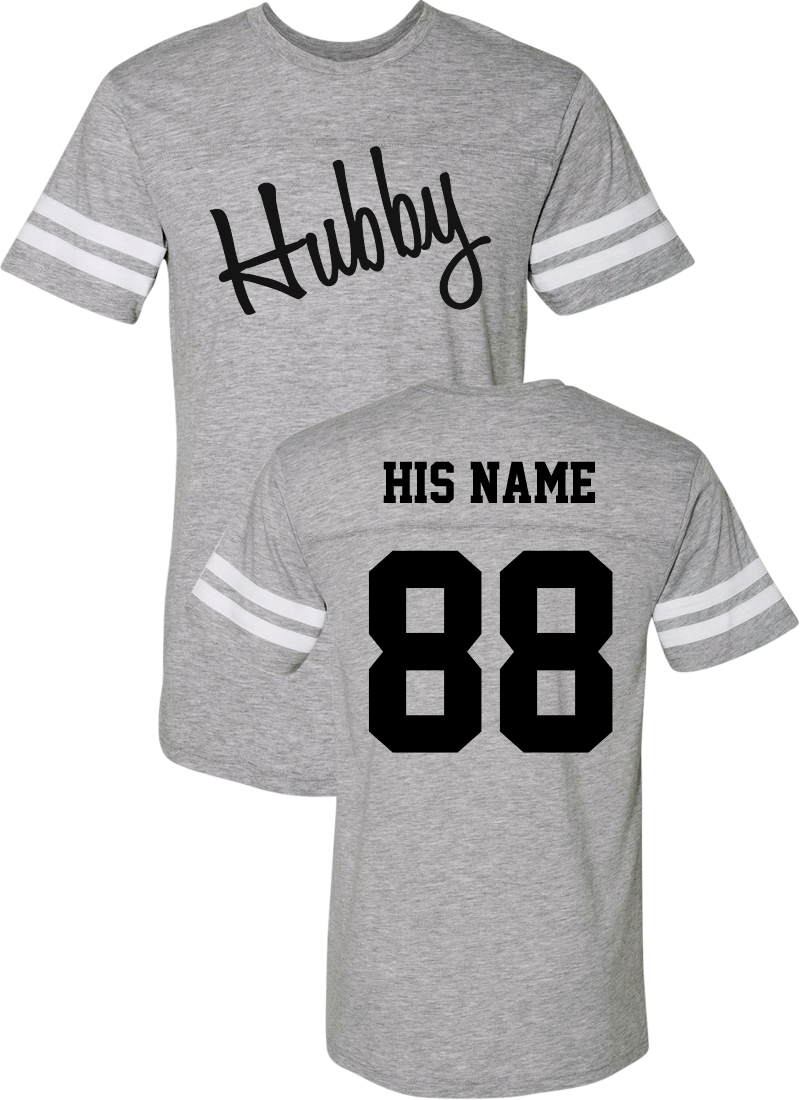 Hubby & Wifey - Couple Cotton Jerseys