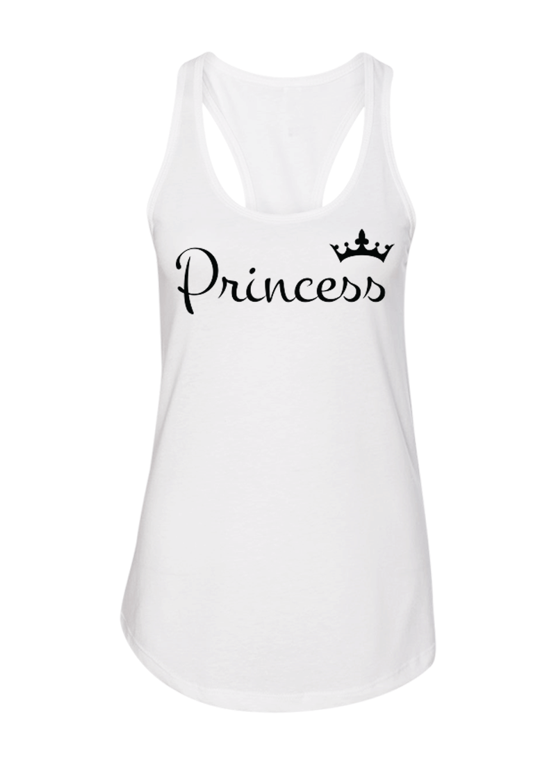Prince & Princess - Couple Shirt & Racerback