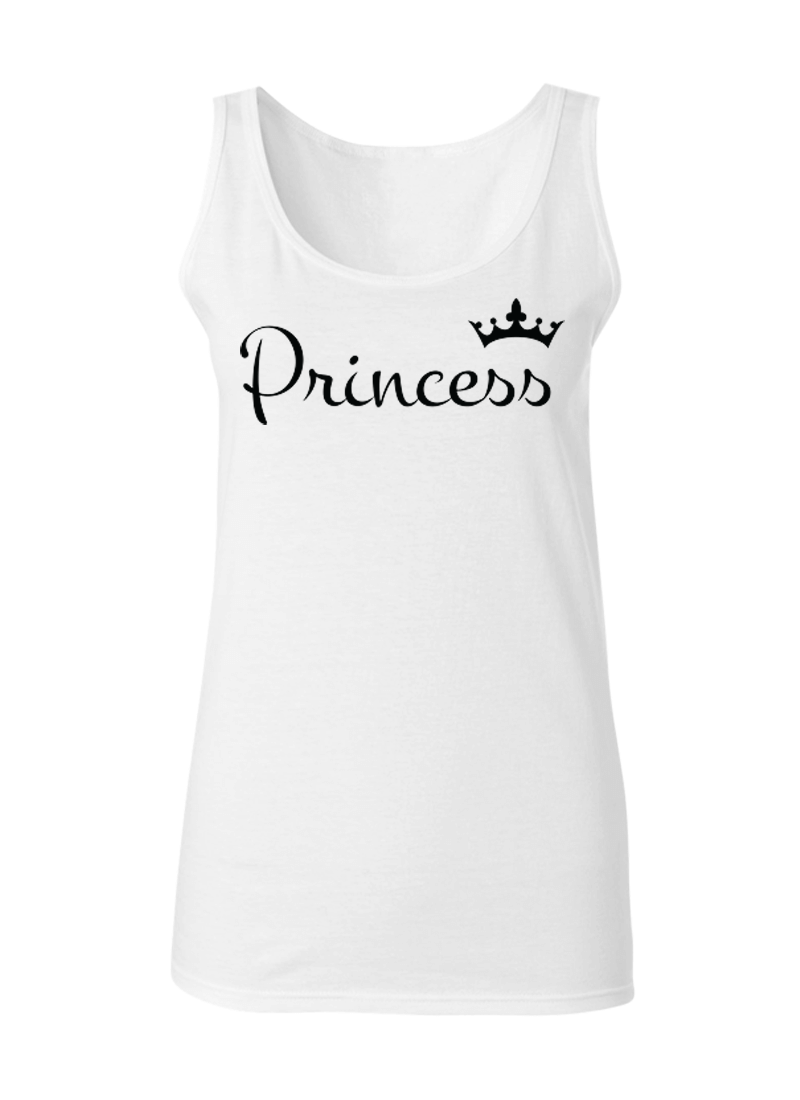 Prince & Princess - Couple Tank Tops