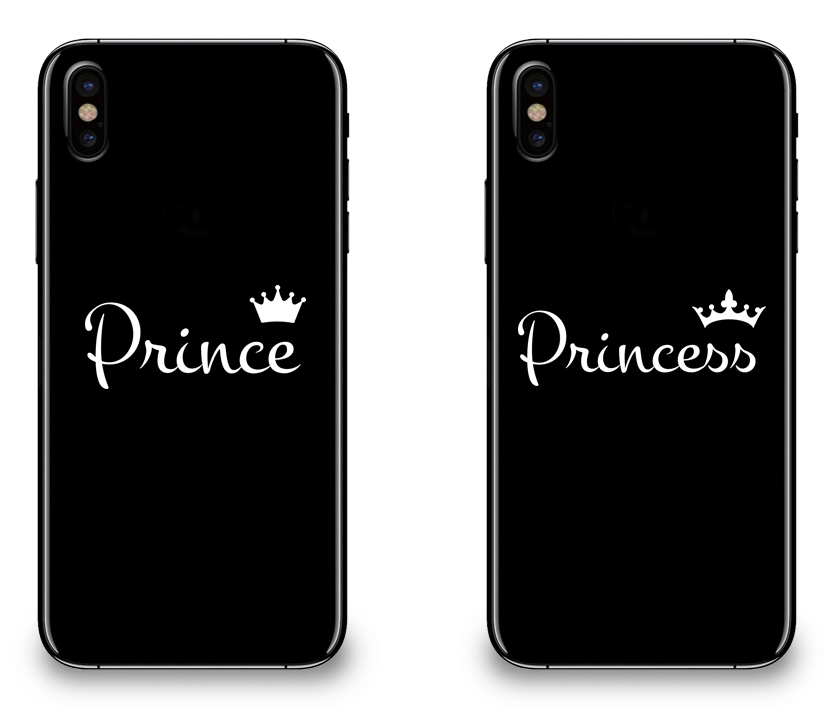 Prince and Princess - Couple Matching iPhone X Cases