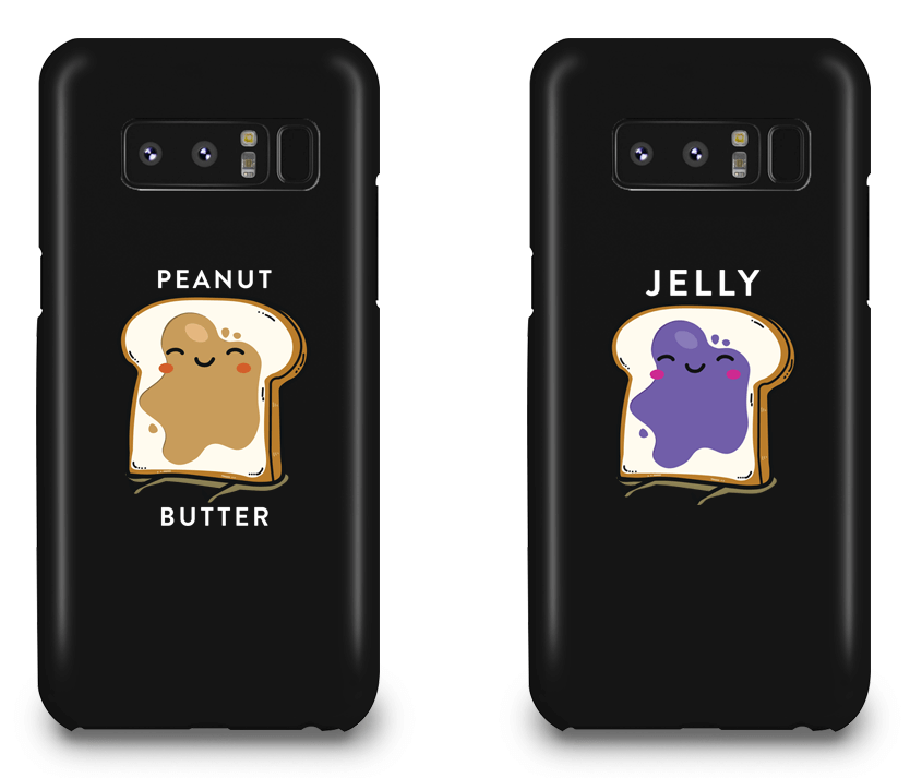 Peanut Butter and Jelly - Couple Matching Phone Cases