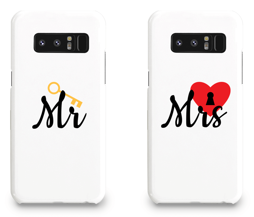 Mr. and Mrs. - Couple Matching Phone Cases