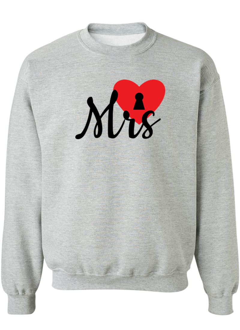 Mr. & Mrs. - Couple Sweatshirts