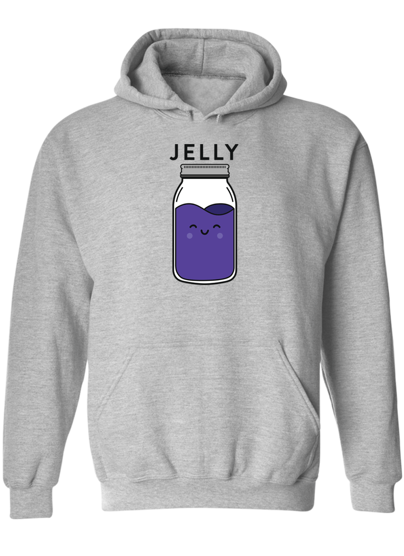 Peanut Butter & Jelly - Couple Hoodies