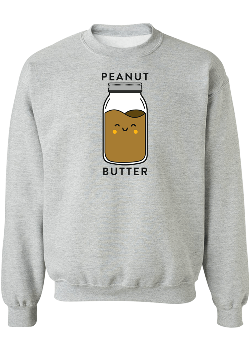 Peanut Butter & Jelly - Couple Sweatshirts