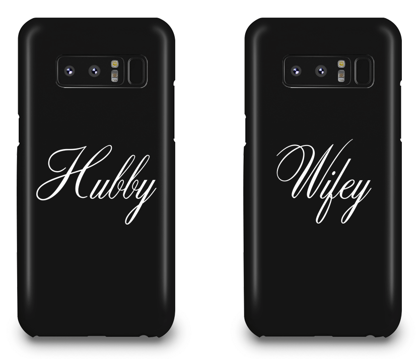 Hubby and Wifey - Couple Matching Phone Cases