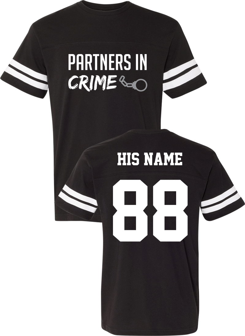 Partners in Crime - Couple Cotton Jerseys