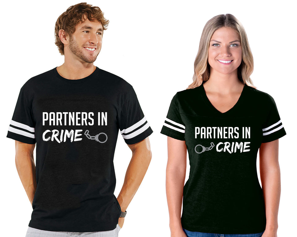 Partners in Crime - Couple Cotton Jerseys