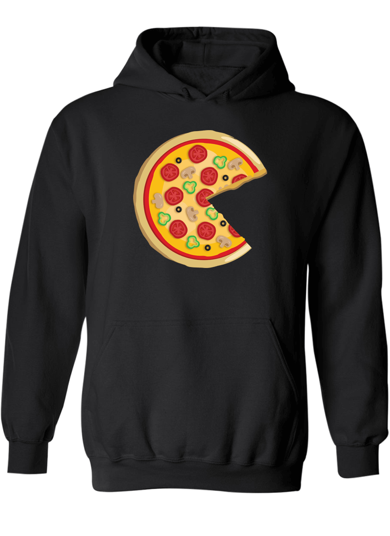 Piece Pizza & Slice - Couple Hoodies