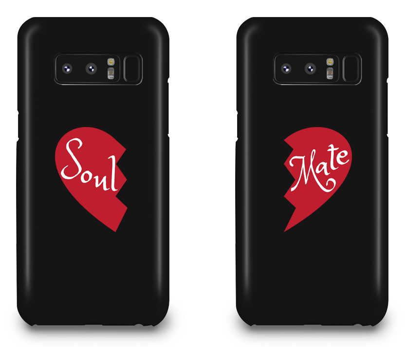 Soul and Mate - Couple Matching Phone Cases