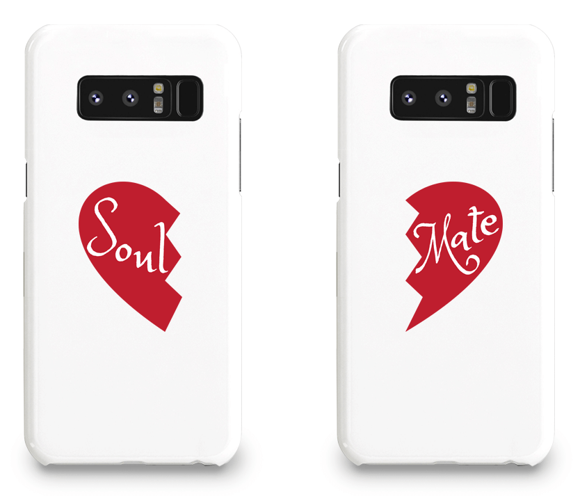 Soul and Mate - Couple Matching Phone Cases