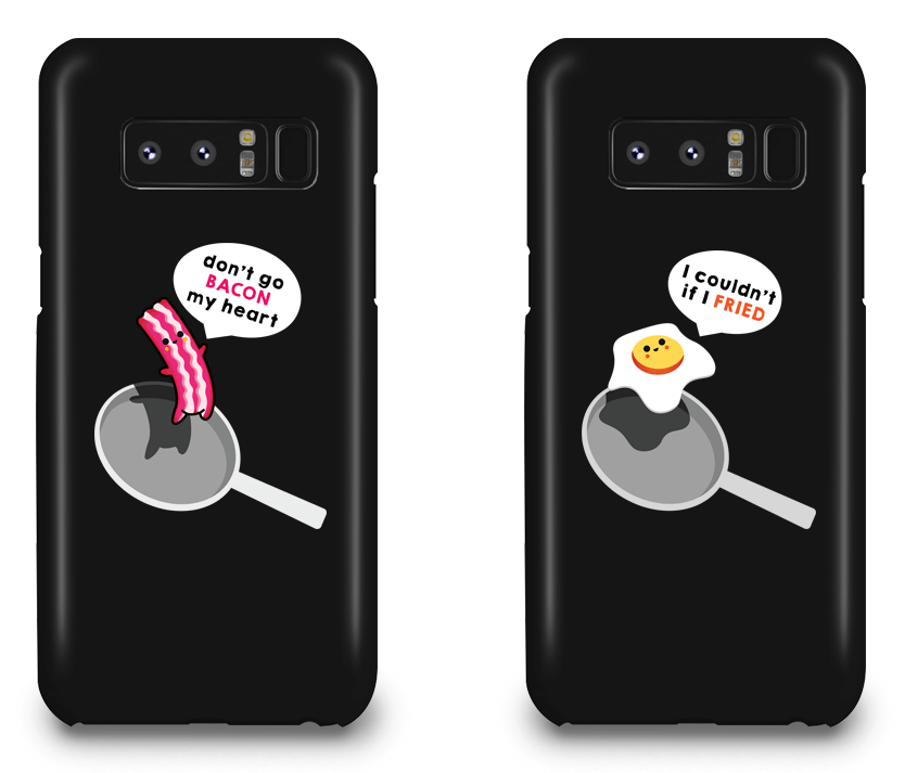 Bacon & Egg - Couple Matching Phone Cases