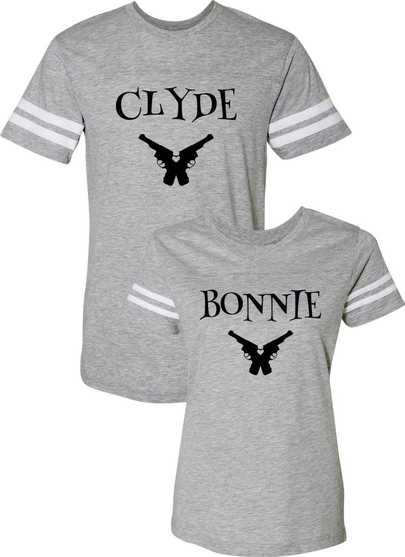 Clyde & Bonnie Couple Sports Jersey