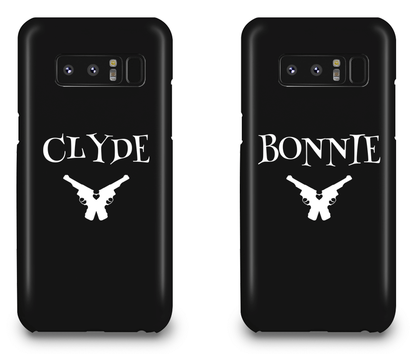 Clyde & Bonnie - Couple Matching Phone Cases