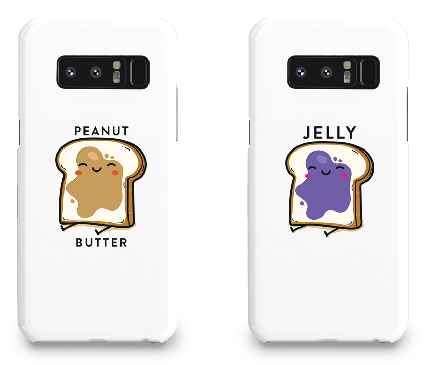 Peanut Butter & Jelly Best Friend - BFF Matching Phone Cases