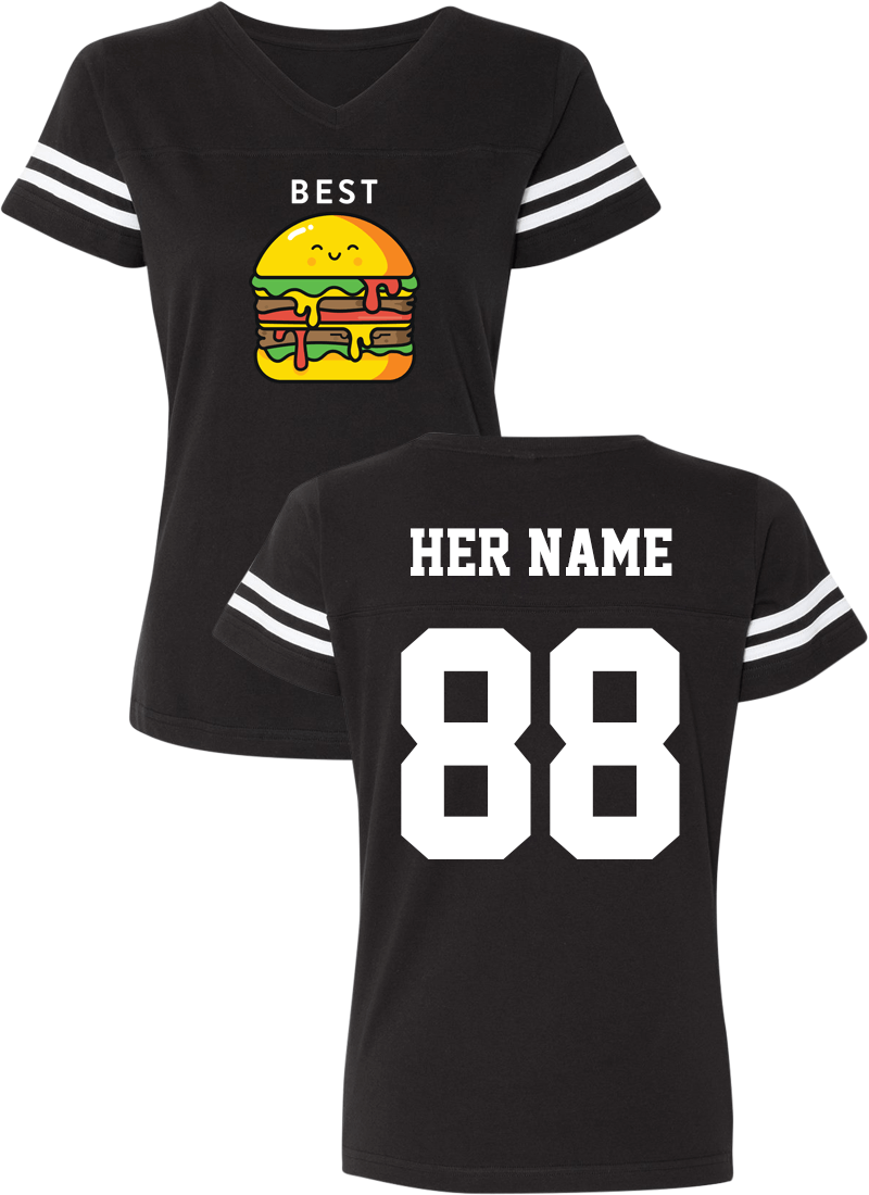 Burger & Fries Best Friend - BFF Cotton Jerseys