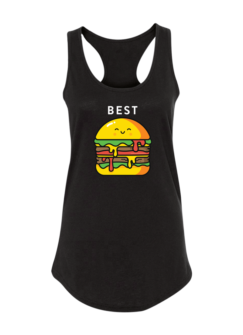 Burger & Fries Best Friend - BFF Racerbacks