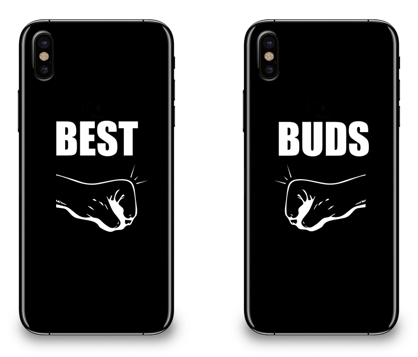 Best Buds Best Friend - BFF Matching iPhone X Cases