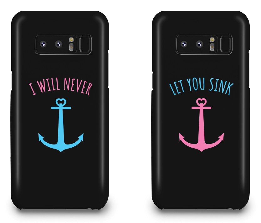 I Will Never Let You Sink Best Friend - BFF Matching Phone Cases