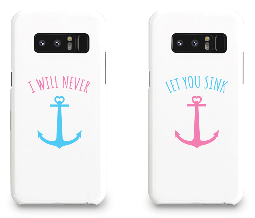I Will Never Let You Sink Best Friend - BFF Matching Phone Cases