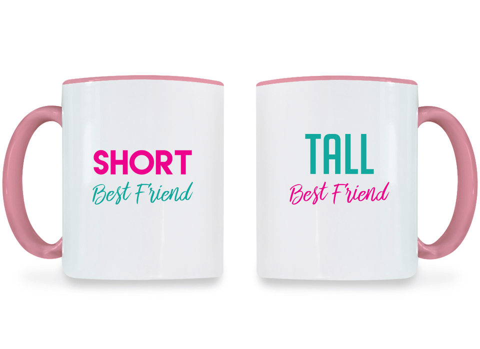 Short & Tall Best Friend - BFF Coffee Mugs