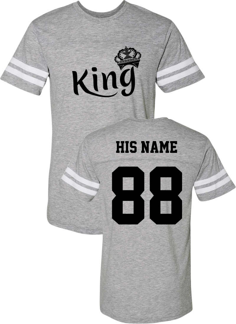 King & Queen - Couple Cotton Jerseys