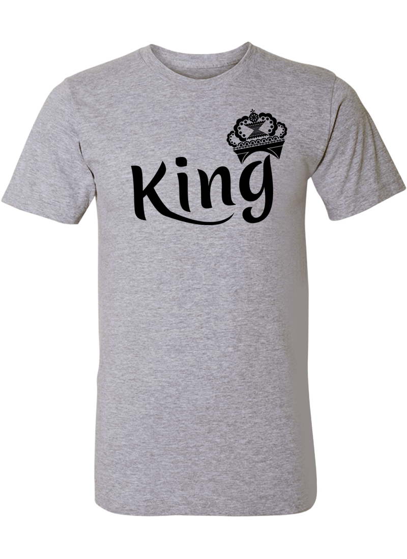 King & Queen - Couple Shirt & Racerback
