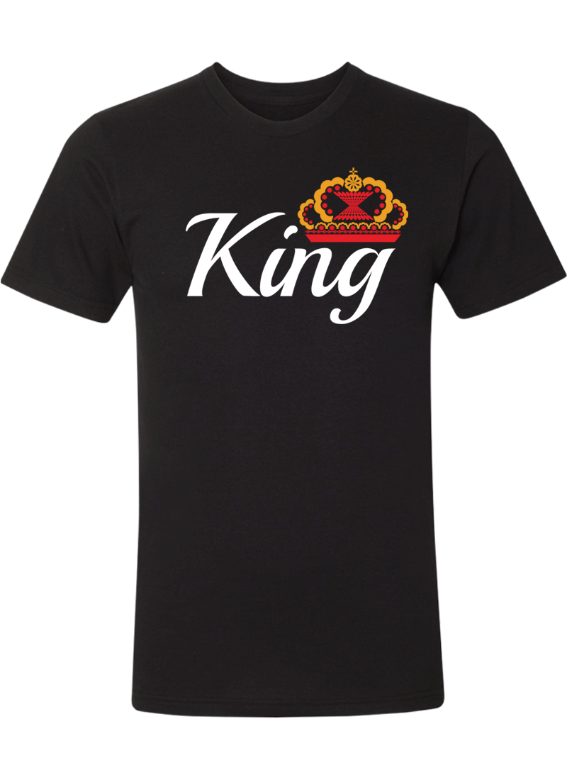 King & Queen - Couple Shirt & Racerback