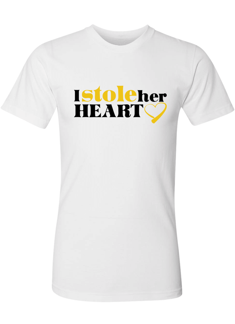 I Stole Her Heart & So I Am Stealing His Last Name - Couple Shirt & Racerback
