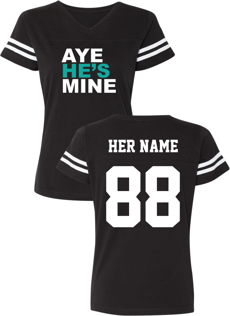 Aye She's Mine & Aye He's Mine - Couple Cotton Jerseys