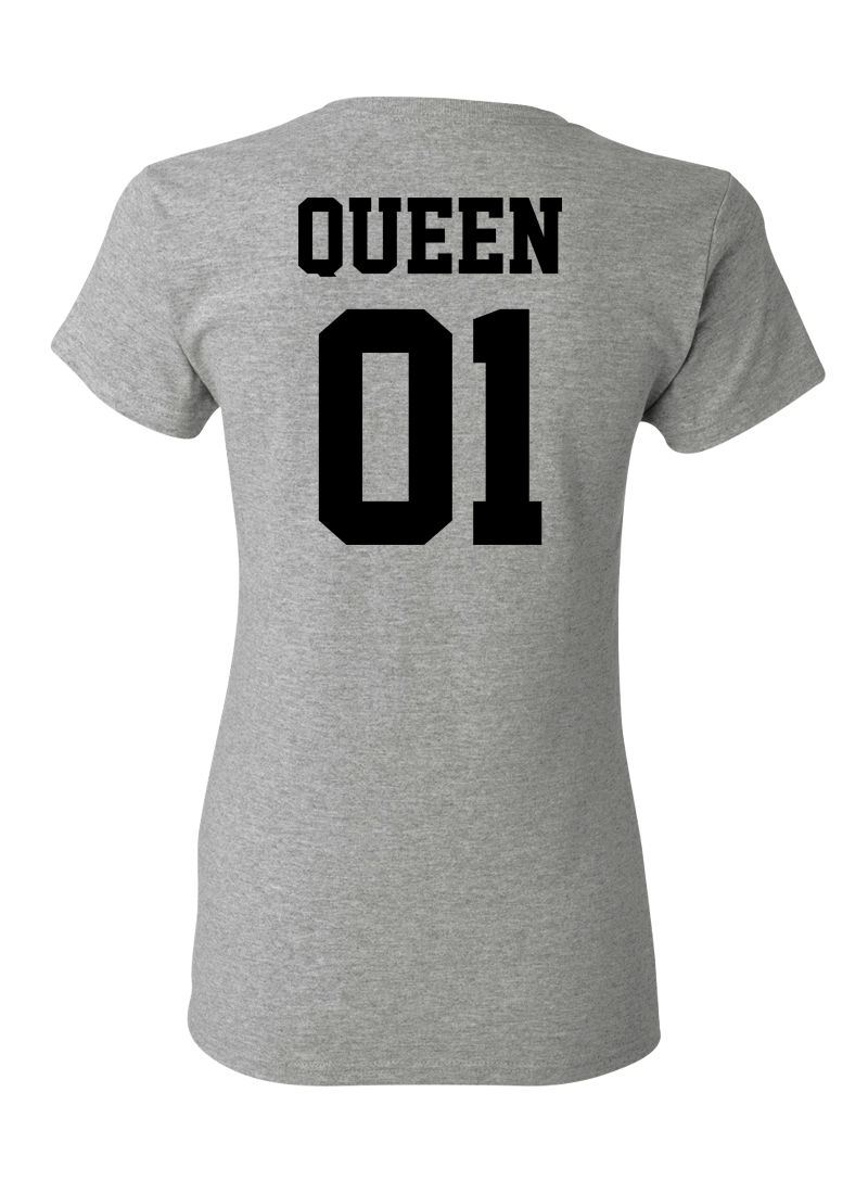 King 01 & Queen 01 - Couple Shirts
