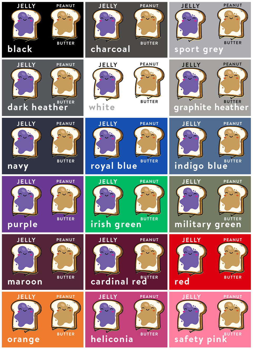 Peanut Butter & Jelly - Couple Sweatshirts