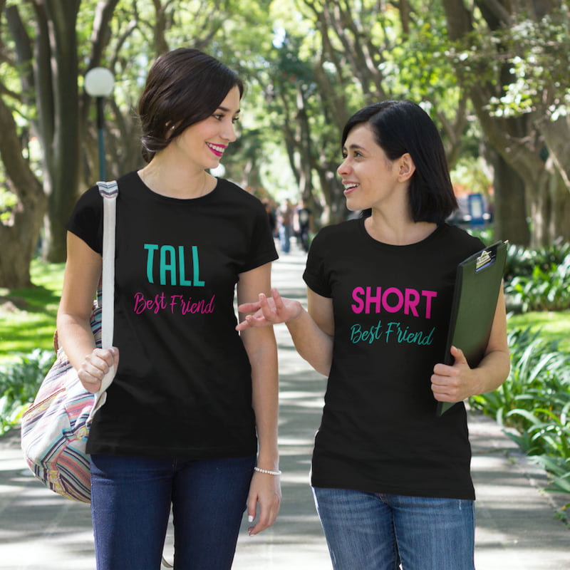 Short & Tall Best Friend - BFF Shirts