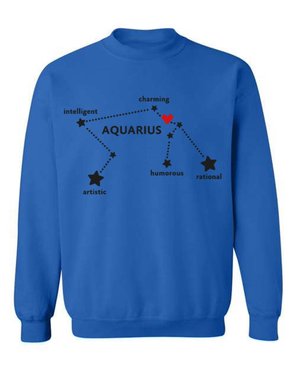 Aquarius - Star Sign Sweatshirt
