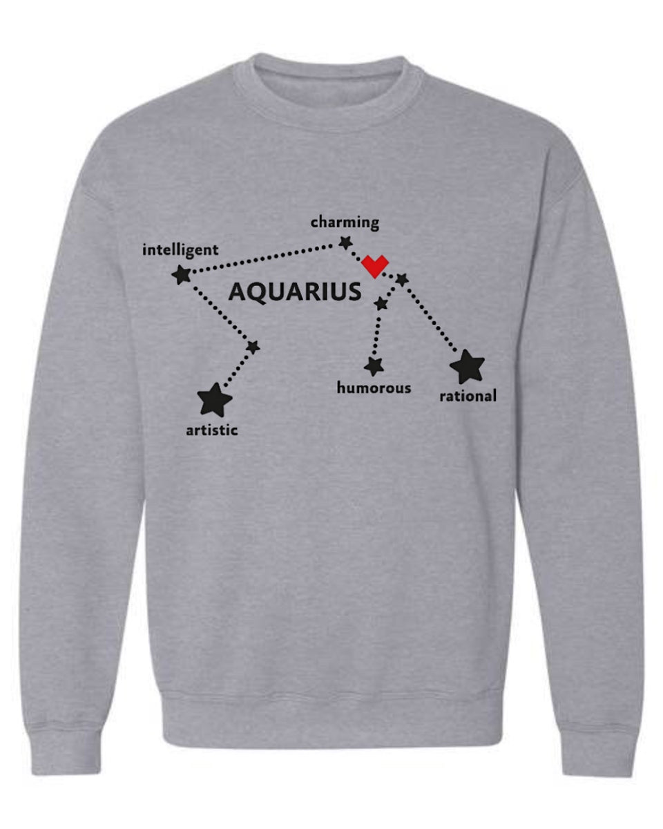 Aquarius - Star Sign Sweatshirt