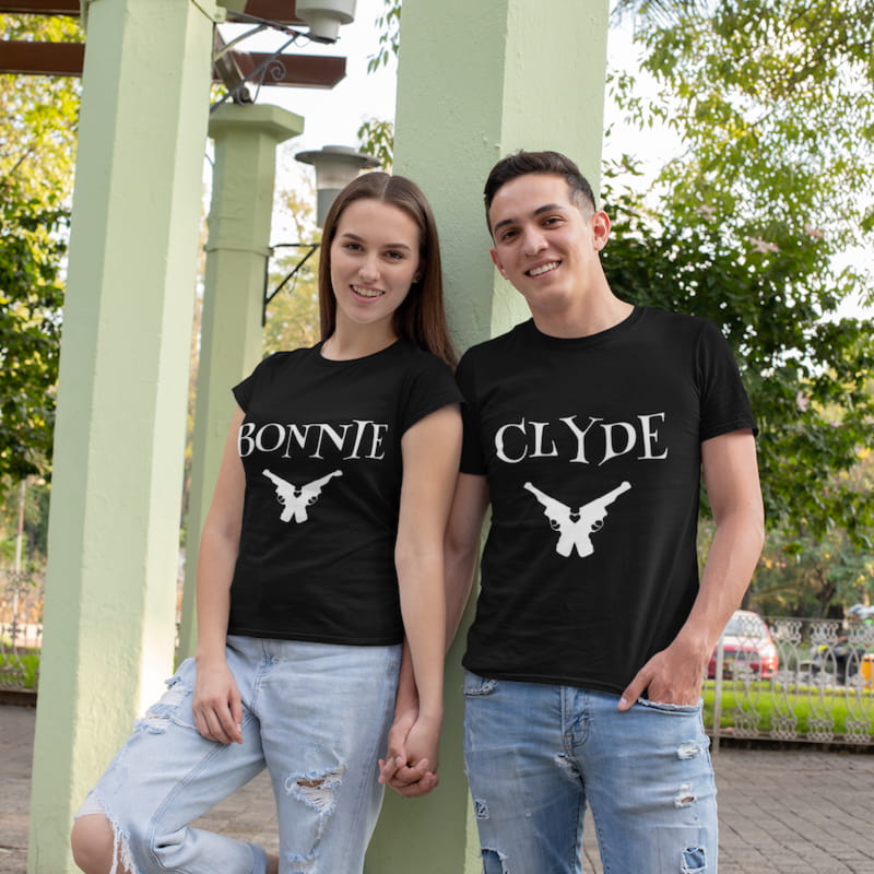 Clyde & Bonnie - Couple Shirts