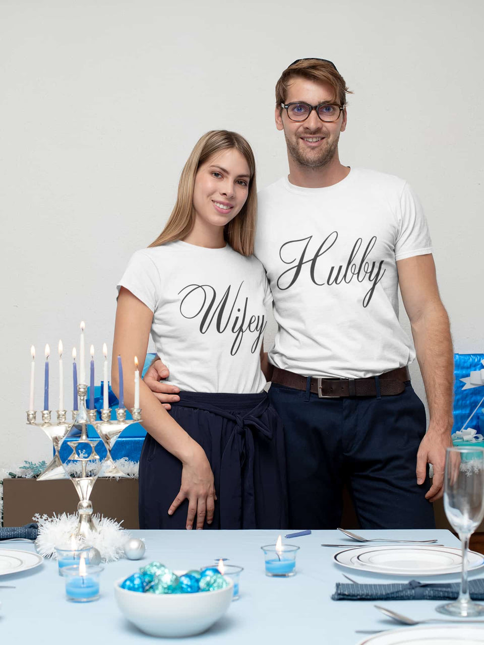 Hubby & Wifey - Couple Shirts