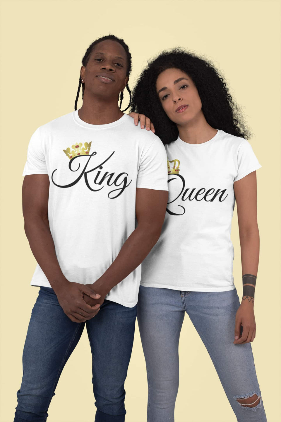 King & Queen - Couple Shirts – Couples Apparel