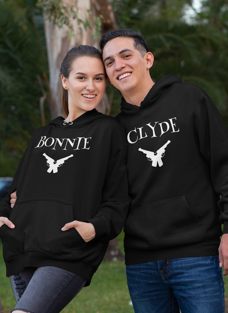 Clyde & Bonnie - Couple Hoodies