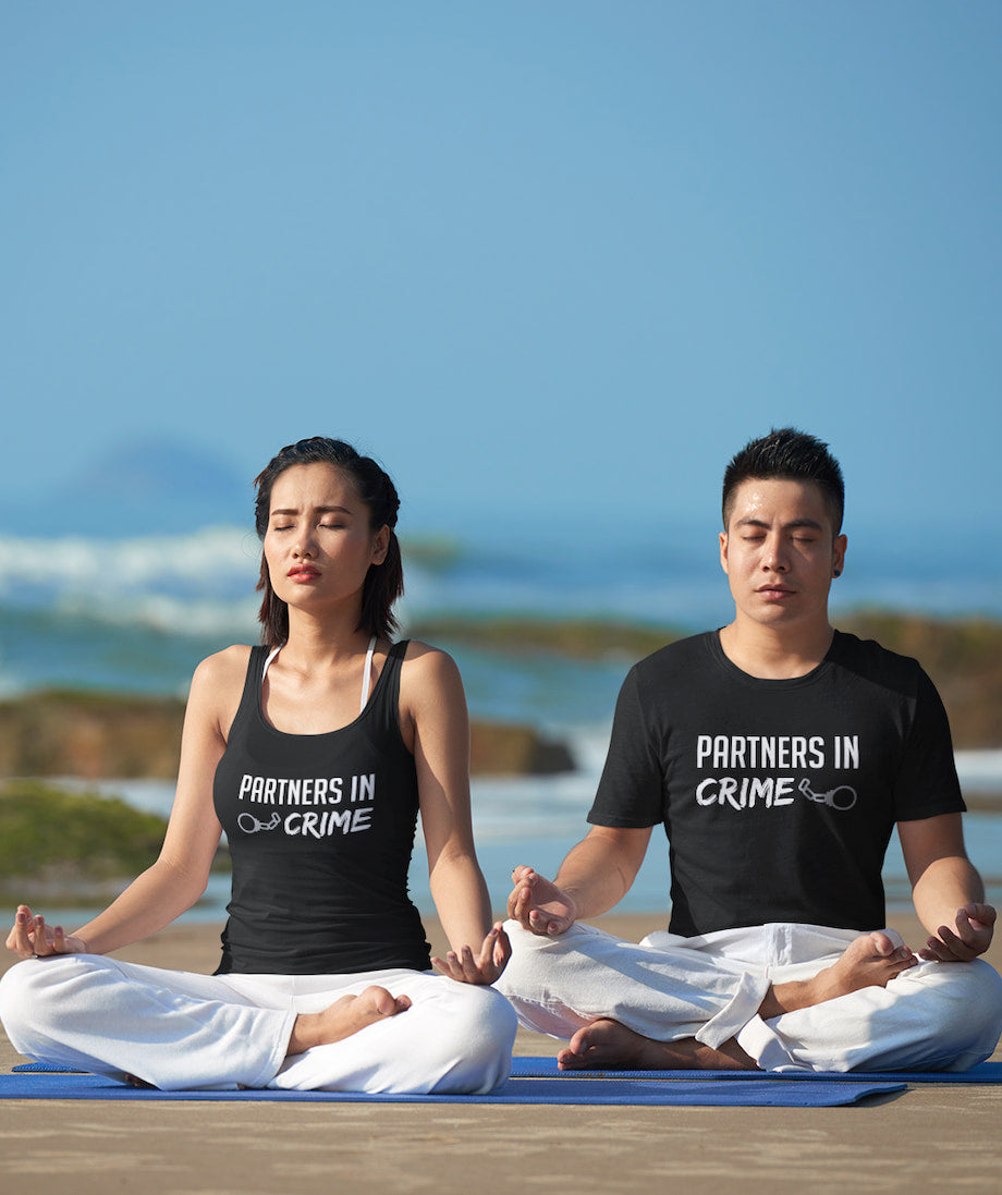 Partners in Crime - Couple Shirt & Racerback