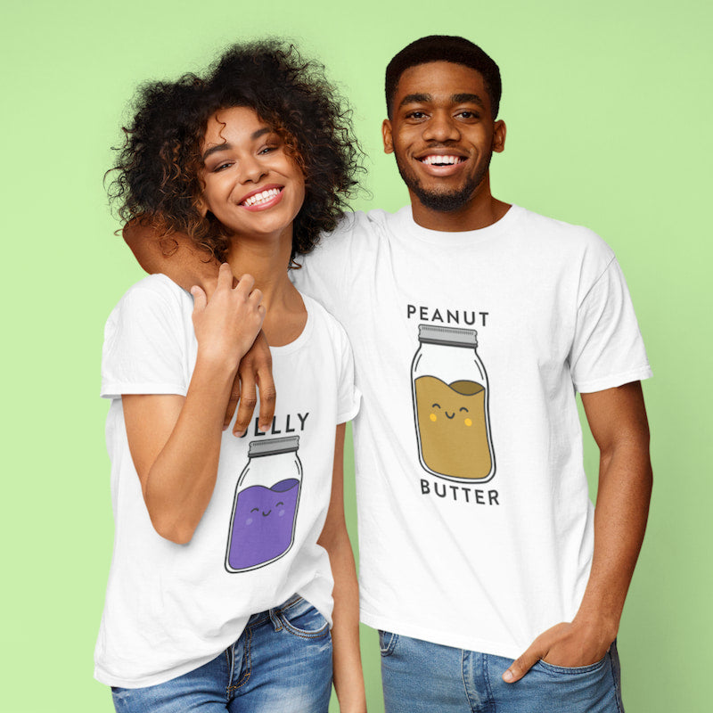 Peanut Butter & Jelly - Couple Shirts