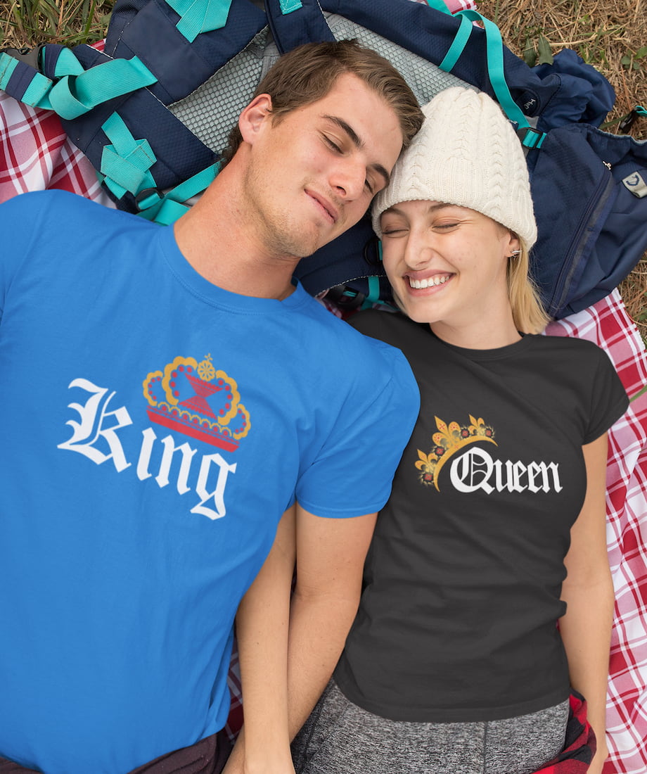 King & Queen - Couple Shirts