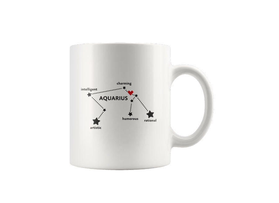 Aquarius - Star Sign Coffee Mug