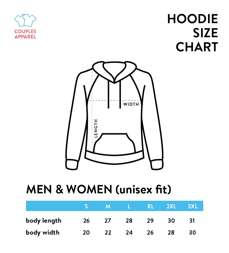 Her King & His Queen - Couple Hoodies